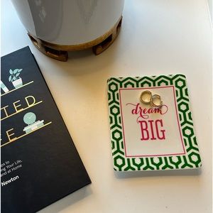 NWT “Dream Big” Trinket/Jewelry Dish